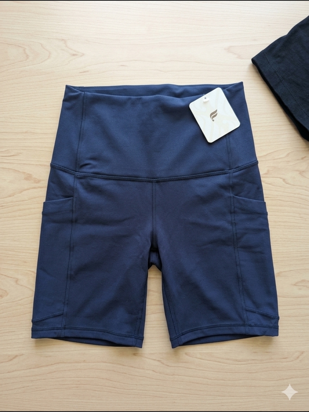 NWT FABLETICS HIGH WAISTED BIKE SHORTS SIZE XS